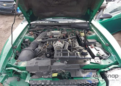 2000 Ford Mustang Gt из США, поврежденный, VIN 1FAFP42X3YF199633